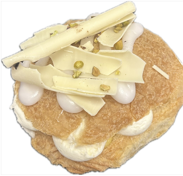 Fastelavnsbolle med citronfromage