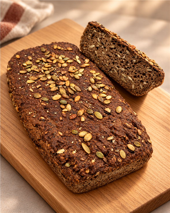 Græskarrugbrød