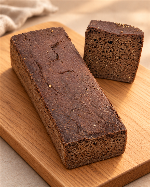 Mørkt rugbrød